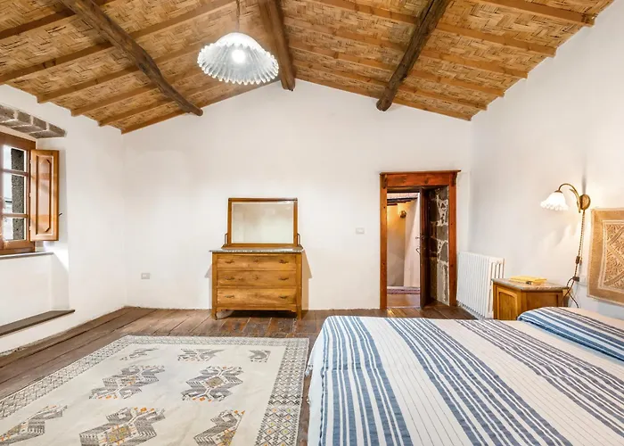 Villa Slow Between Sea And Olive Trees, Terrace And Tranquility In The Village Of Seneghe